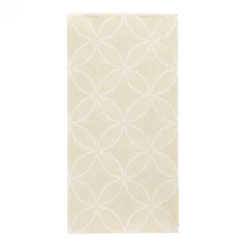 PAPSTAR Bistro salvetes ROYAL Collection Circle Flowers, papīra, 1/8 locījums, 4 kārtas, 400 x 400 mm, 50 gab.