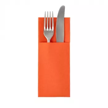 PAPSTAR ROYAL Collection salvetes kabatiņa nektarīna krāsā, premium audumam līdzīgs papīrs, 1 gab. (37329)
