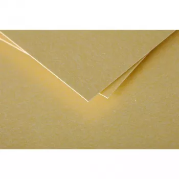 Clairefontaine Pollen A4 zelta 120gsm papīrs - 25 loksnes 4200C