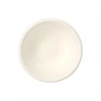 PAPSTAR pure cukurniedru bļoda, apaļa, 200 ml, balta, kompostējama (1 gab.) 89757
