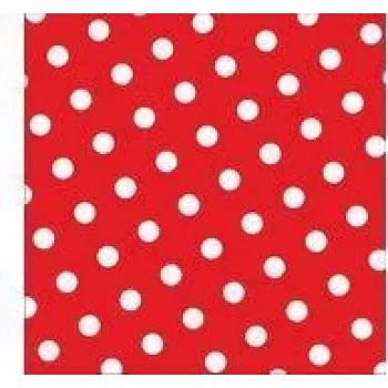 PAPSTAR Dots papīra salvetes, 330 x 330 mm, sarkanas, 3 slāņu, 1/4 locījums, 20 gab. 82756