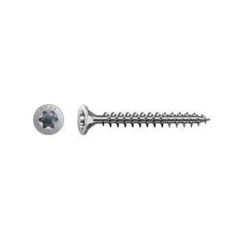SPAX Universālās skrūves T20 ar iegremdētu galvu WIROX 4 mm x 25 mm, 1000 gab.