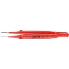 KNIPEX 92 27 62 VDE precīzijas pincete, smails smalks gals, 150 mm, izolēta 1000V