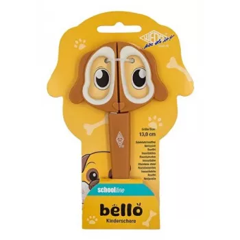 WEDO BELLO rokdarbu šķēres, noapaļots gals, 130 mm, labročiem, nerūsējošais tērauds, mīkstais rokturis, 1 gab. 736 004