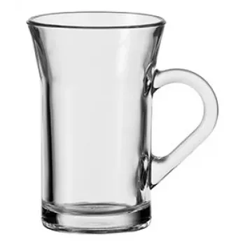 Esmeyer Montana CYLON tējas glāze ar rokturi, 200 ml, mazgājama trauku mašīnā, 115 mm augstums, komplektā 6 gab. (410-828)