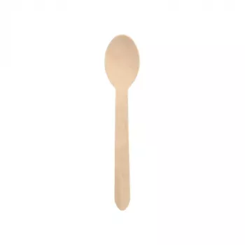 PAPSTAR pure koka karote, 157 mm, bērza koks, dabīgi gaiša, 500 gab., bioloģiski noārdāma 86941