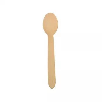 PAPSTAR pure koka karote, 157 mm, bērza koks, dabīgi gaiša, 500 gab., bioloģiski noārdāma 86941