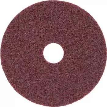 3M Scotch-Brite virsmas apstrādes disks 125mm ļoti smalks alumīnija oksīds ar āķa un cilpas stiprinājumu, zils (65336)