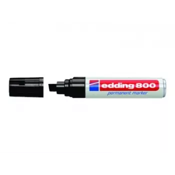 Edding 800 Permanentais marķieris melns, kaltveida uzgalis 4-12 mm 4-800-2-1001
