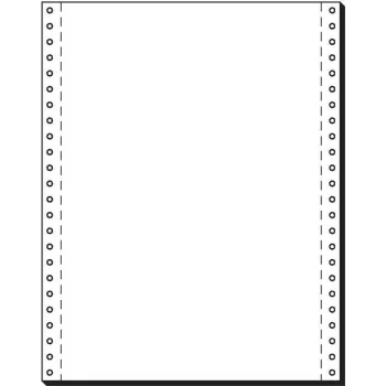 SIGEL Nepārtrauktās formas papīrs, 305 x 240 mm, 70 g/m², 2000 loksnes, vienas padeves perforācija, balts 12241