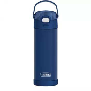 THERMOS FUNTAINER termoss ūdens pudele, 0,47 L, nerūsējošais tērauds, izlecošs salmiņš, izvelkams rokturis 4115.346.047
