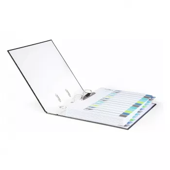 DURABLE 679627 A4+ polipropilēna tukšie dalītāji, daudzkrāsaini, portreta formātā, 0,27 mm, 11 caurumu universālā perforācija