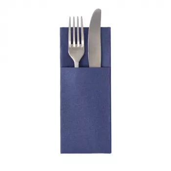 PAPSTAR Royal Collection salvetes kabatiņa, tumši zila, premium auduma tipa papīrs, 1 gab. 37332