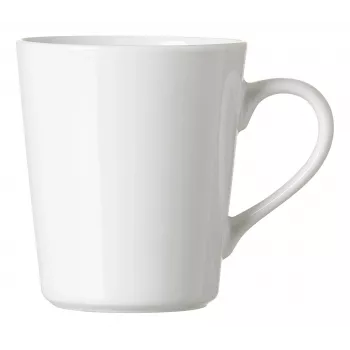 Ritzenhoff & Breker VIO kafijas krūzes 300 ml, baltas porcelāna, 6 gab. komplekts 423501