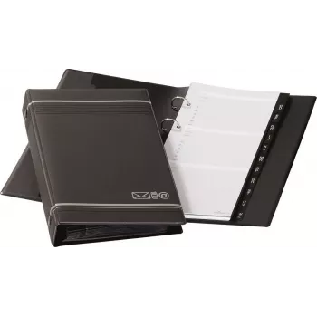 DURABLE TELINDEX telefona numuru mapju mehānisms 145x255 mm, melns 237558