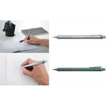 Tombow MONO graph fine mehāniskā zīmuļa 0,5 mm, sudraba, 4 mm vadotnes caurule SH-MGF04