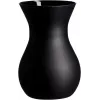 Ritzenhoff & Breker ANNALENA matēti melna konusveida stikla ziedu vāze, 180 mm 816693