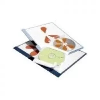 DURABLE CD/DVD FIX pašlīpošas remonta uzlīmes, caurspīdīgas, 10 gab. 521019