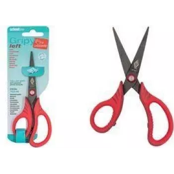 WEDO Gripy kreilim paredzētās amatniecības šķēres, smails gals, 145 mm, sarkanas 771671