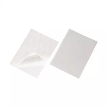 DURABLE POCKETFIX A4 pašlīmējošas kabatas, caurspīdīgas, 25 gab. 809619
