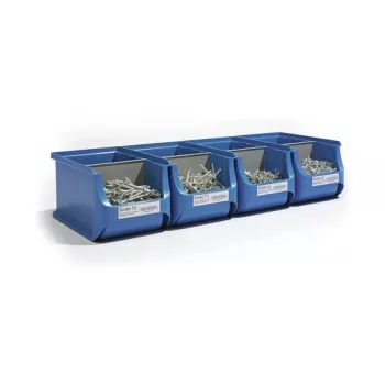DURABLE LABELFIX® pašlīmējošs etiķešu turētājs 200x20 mm, caurspīdīgs, 10 gab. 802019