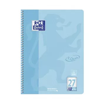 OXFORD Collegeblock TOUCH kvadrātots ar malu A4, 80 lapas, 90 g/m², dažādās krāsās 400196079