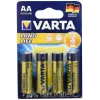 VARTA Longlife AA sārma baterijas 1,5V 2750mAh, 4 gab. (04106110414)
