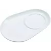 Ritzenhoff & Breker BIANCO ovāls porcelāna paliktņu komplekts, 125 x 180 x 20 mm, balts, 6 gab.
