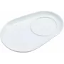 Ritzenhoff & Breker BIANCO ovāls porcelāna paliktņu komplekts, 125 x 180 x 20 mm, balts, 6 gab.