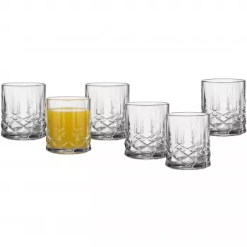 Ritzenhoff & Breker Capri viskija glāze 350 ml, trauku mazgājamā mašīnā mazgājama, kristāla izskats 822052