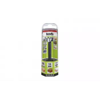 KWB 706316 centrējošais urbis 1,6 mm DIN 333 Forma A HSS