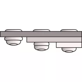 GESIPA PolyGrip aklo kniedes 4.8 x 17.0 mm alumīnijs/tērauds, 500 gab. 1433833