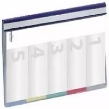 DURABLE DIVISOFLEX A4 organizators, 5 nodalījumi, zils 255706