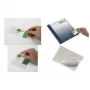 DURABLE POCKETFIX pašlīmējošas kabatiņas 90x57mm, ar īkšķa izgriezumu, caurspīdīgas, 100 gab. 837919