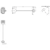 Siemens 3LD2418-0TK13 3-polų pagrindinis ir avarinio sustabdymo jungiklis, 250 A, raudonas/geltonas