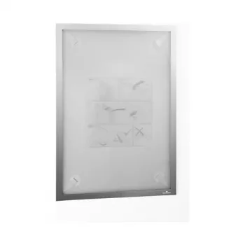 DURABLE DURAFRAME® WALLPAPER A3 sudraba pašlīmējošs informācijas rāmis 484423