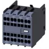 Siemens palīgkontaktu bloks 3RH2911-2GA31, 1 NO + 1 NC, skrūvju spailes, priekšējā montāža