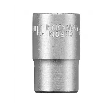 kwb 372211 uzgriežņu atslēgas uzgalis 11 mm, 3/8 collu piedziņa, hroma vanādija tērauds, 6 punktu