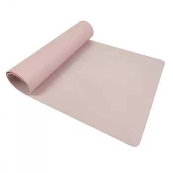 HELIT the flat mat galda paklājiņš 800 x 400 mm rozā PVC ūdensatgrūdošs galda aizsargpārklājums H2525126