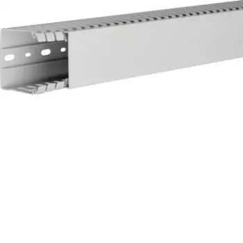 Hager kabeļu kanāls 2000 x 60 x 60 mm gaiši pelēks HA760060