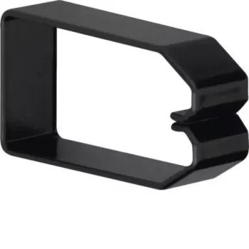 Hager B800403 Tehalit BRN kabeļu kanāls 80x40mm 2m melns PVC