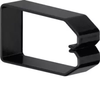 Hager B800403 Tehalit BRN kabeļu kanāls 80x40mm 2m melns PVC