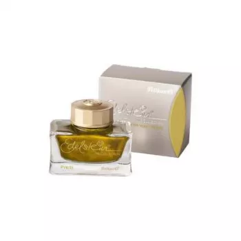 Pelikan Edelstein Ink Pyrite - zelta tintes pildspalvas tinte, 50 ml stikla pudelē 400210499