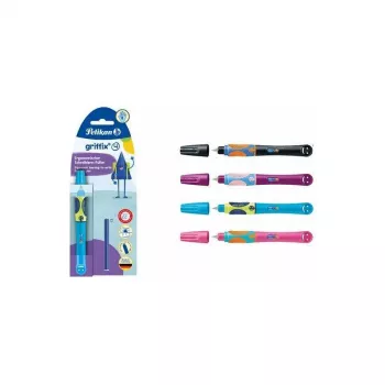 Pelikan griffix rezerves spalvas tintes pildspalvām, A + L komplekts (8 iesācējiem, 2 kreilim), 10 gab. 964049