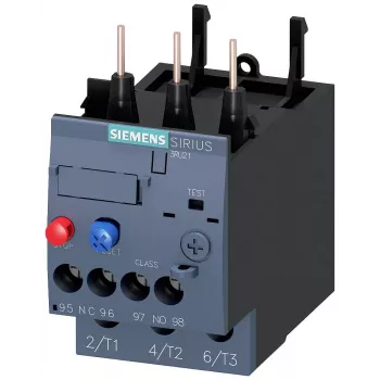 SIEMENS SIRIUS 3RU2126-1KB0 termiskais aizsardzības relejs 9.0-12.5A Class 10, skrūvju spailes, 1NO+1NC