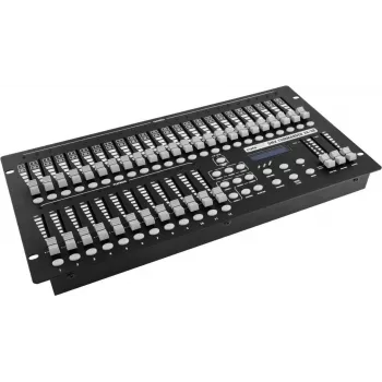 Eurolite DMX Commander 24/48 apgaismojuma kontrolieris, 48 kanāli, 19 inch rack montāža 70064550