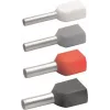 Klauke 87313 dubultā vadu uzmava 2 x 0,75 mm² pelēka