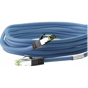 Wentronic Goobay CAT 8.1 tīkla kabelis, S/FTP (PiMF), zils, 5 m, LSZH, varš, 24 AWG 45662
