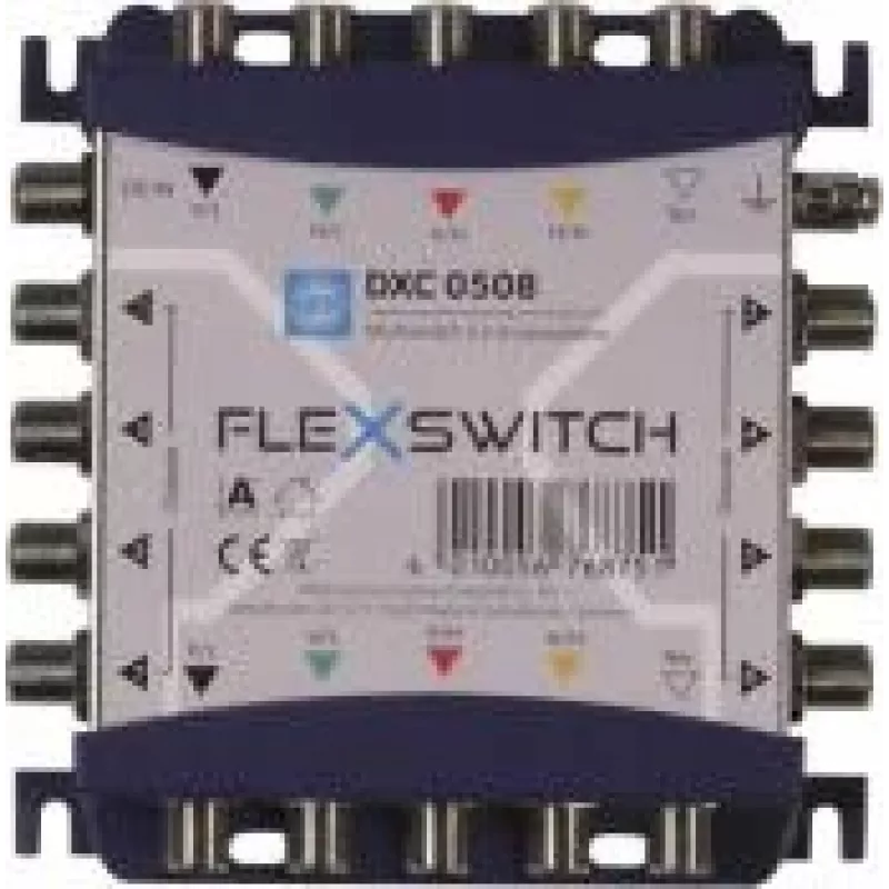 WISI DXC0508 FLEXSWITCH Multiswitch 5-in-8 Cascadable SAT/TERR 76875