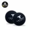 TALBOT torro skvoša bumbiņa, melna/dzeltena, ļoti lēna, Double Yellow Dot - 1 gab. (251107)